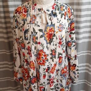Old Navy Multicolor Floral Dress Size L